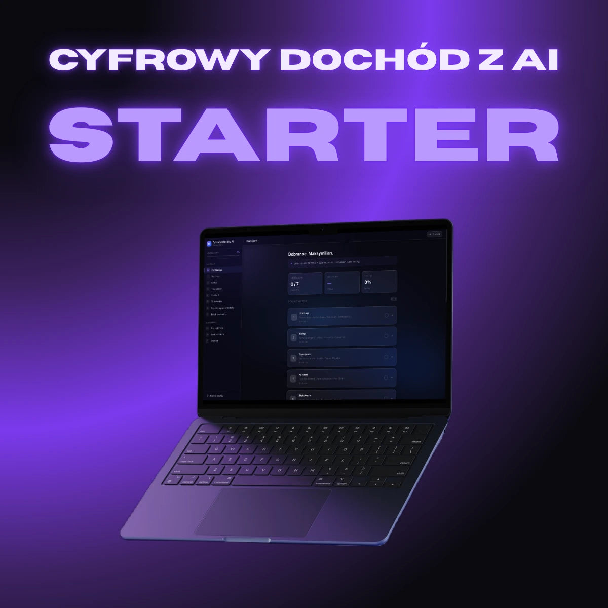Cyfrowy Dochód z AI — Starter